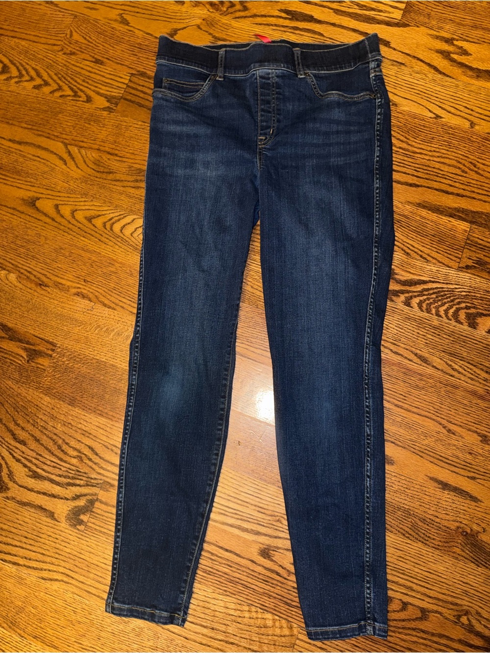 SPANX Dark Blue Skinny Jeans with Slim Fit